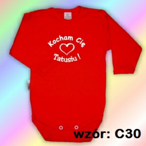 Kocham Cię Tatusiu - body dziecięce