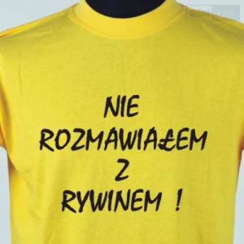 Nie rozmawiałem...