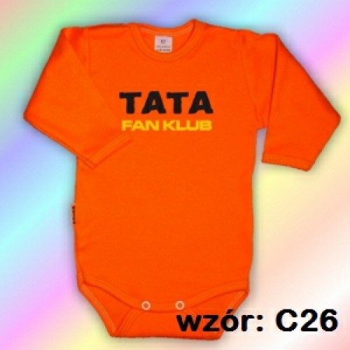 Tata fan klub - body dziecięce